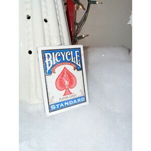 Bicycle Standard Playing Cards Deck Red Blue White New Sealed